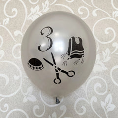 Jewish Upsherin Decorations Scissors Balloons - ⁠Party Kit to celebrate UPSHERNISH at 3 years old