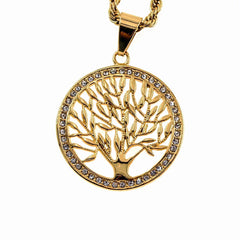 Tree of Life Kabbalah Pendant Necklace