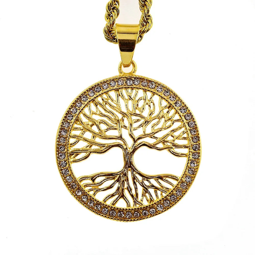 Tree of Life Kabbalah Pendant Necklace