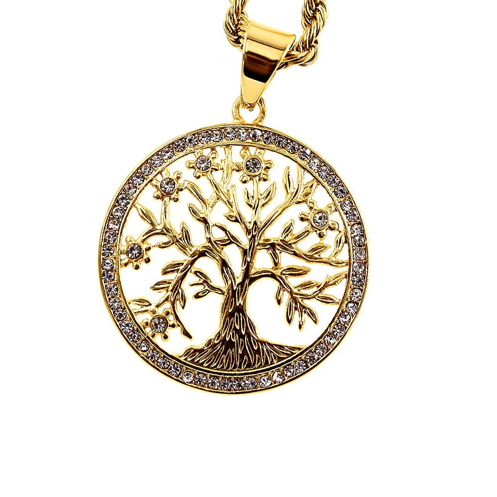 Tree of Life Kabbalah Pendant Necklace