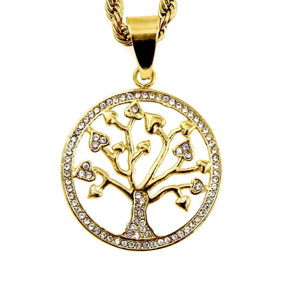 Tree of Life Kabbalah Pendant Necklace