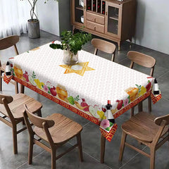 Rosh Hashanah New Year Table Cover