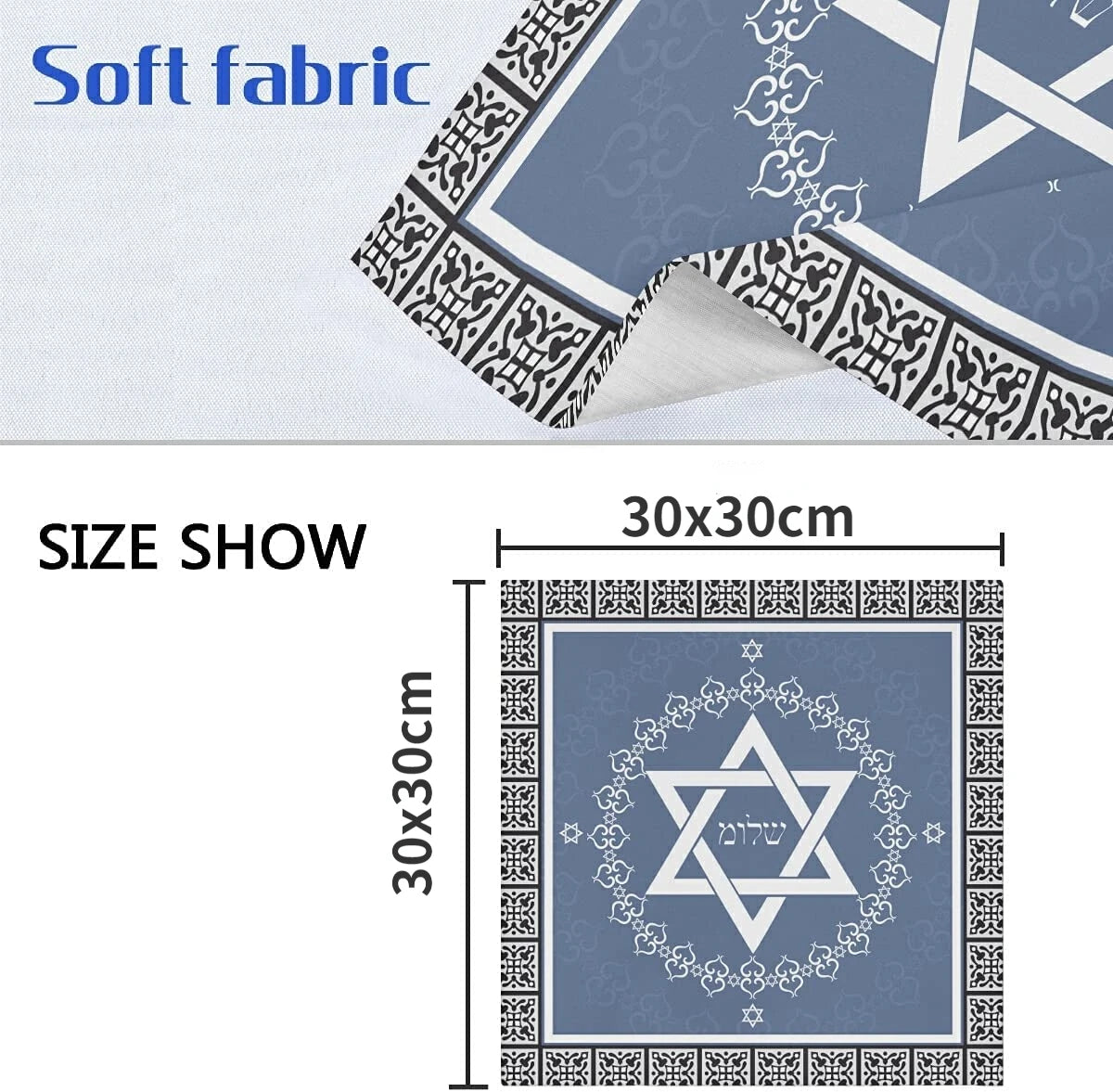 Happy Hanukkah Table Cloth Napkins