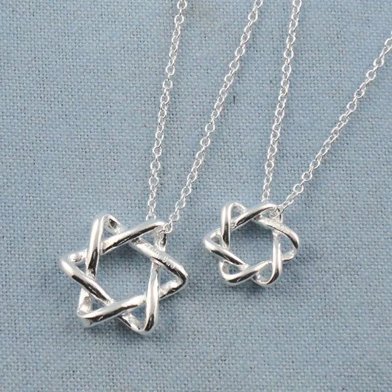 S925 Magen Star of David Necklace