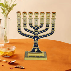 Menorah Tabletop Candle Holder