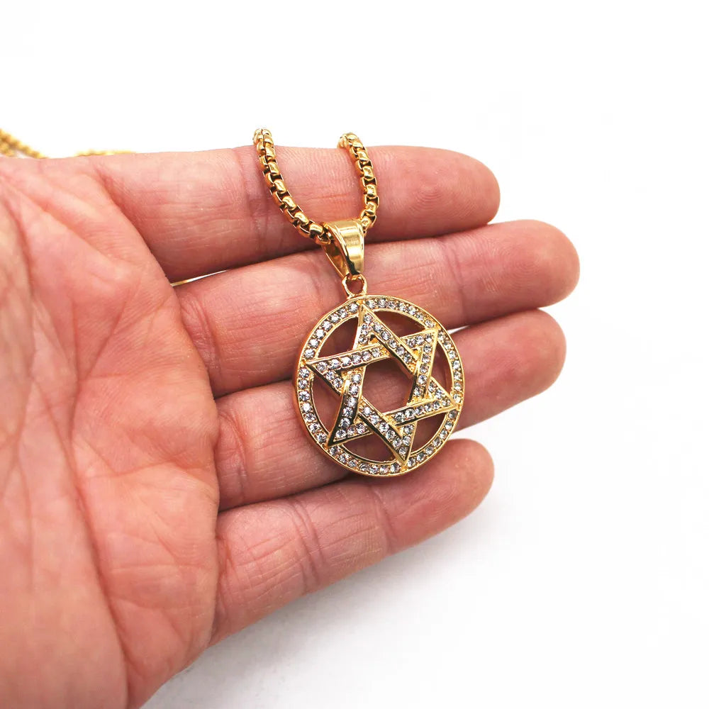 Kabbalah Jewish Pendant Necklace