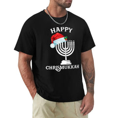 Happy Chrismukkah T-Shirt - Funny Hanukkah & Christmas Gift