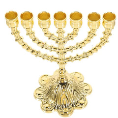 Vintage Gold Menorah