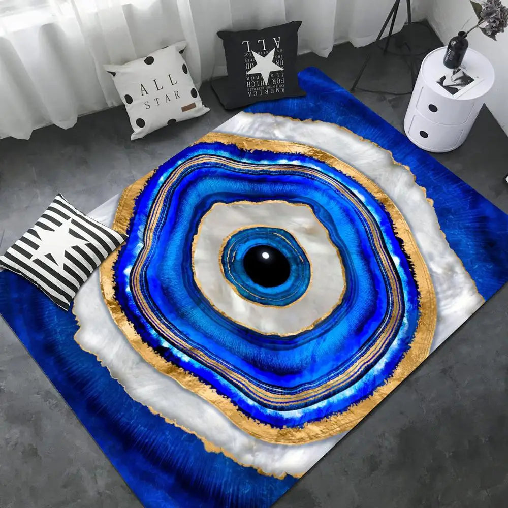 Evil Eye Floor Living Room Mat