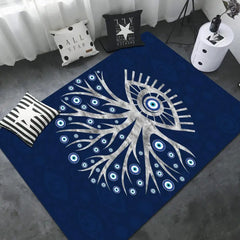 Evil Eye Floor Living Room Mat