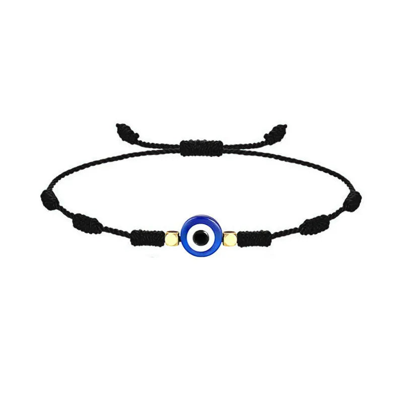 Handmade Red String Hamsa & Evil Eye Bracelet - Kabbalah Protection