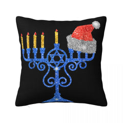 Nice Chrismukkah Santa Pillowcase