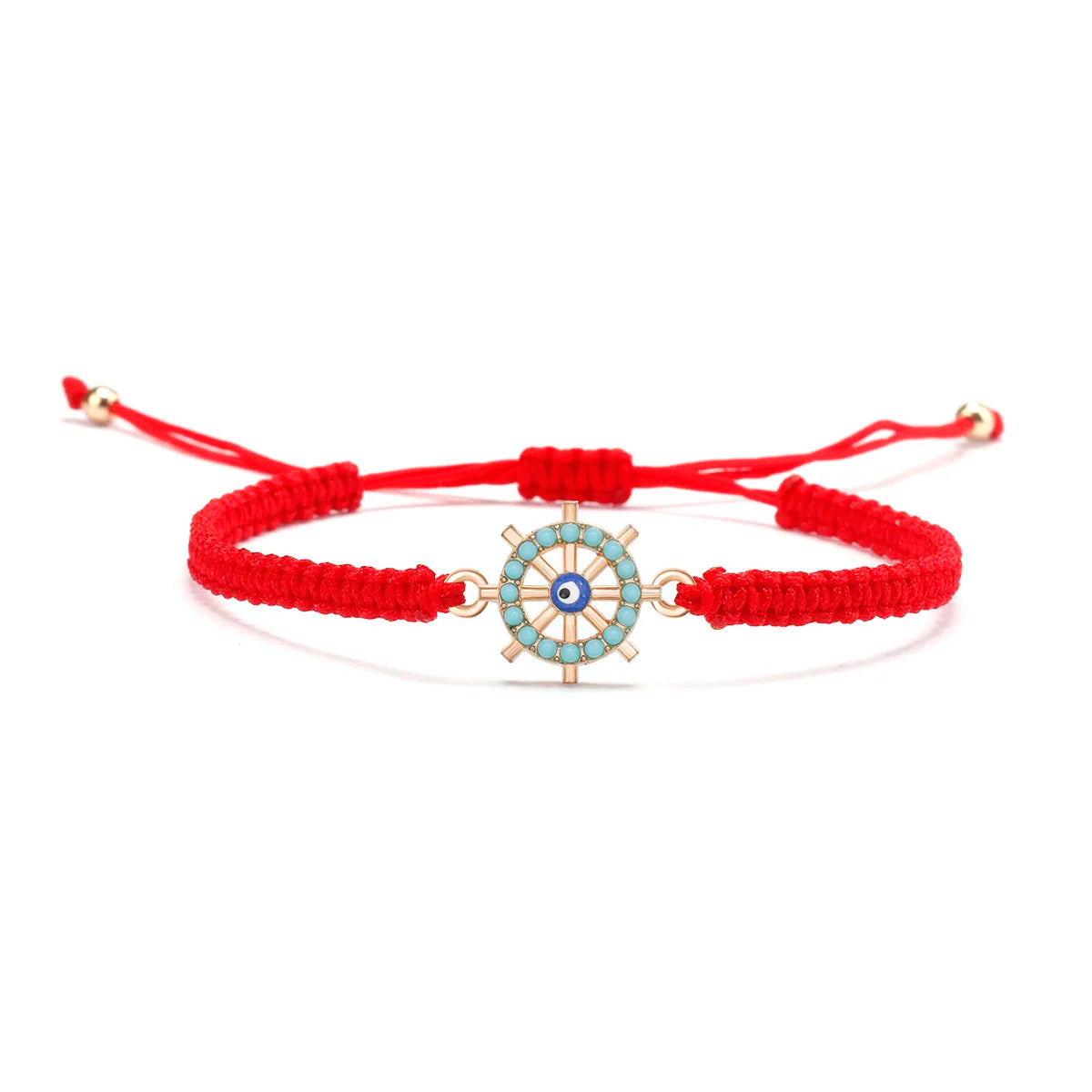 Kabbalah Hamsa Hand & Evil Eye Beaded Bracelet