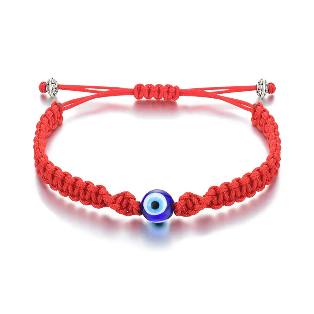 Kabbalah Hamsa Hand & Evil Eye Beaded Bracelet