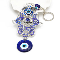 Lucky Eye Fatima Hamsa Hand Wall Hanging