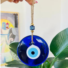 Evil Eye Wall Hanging Glass