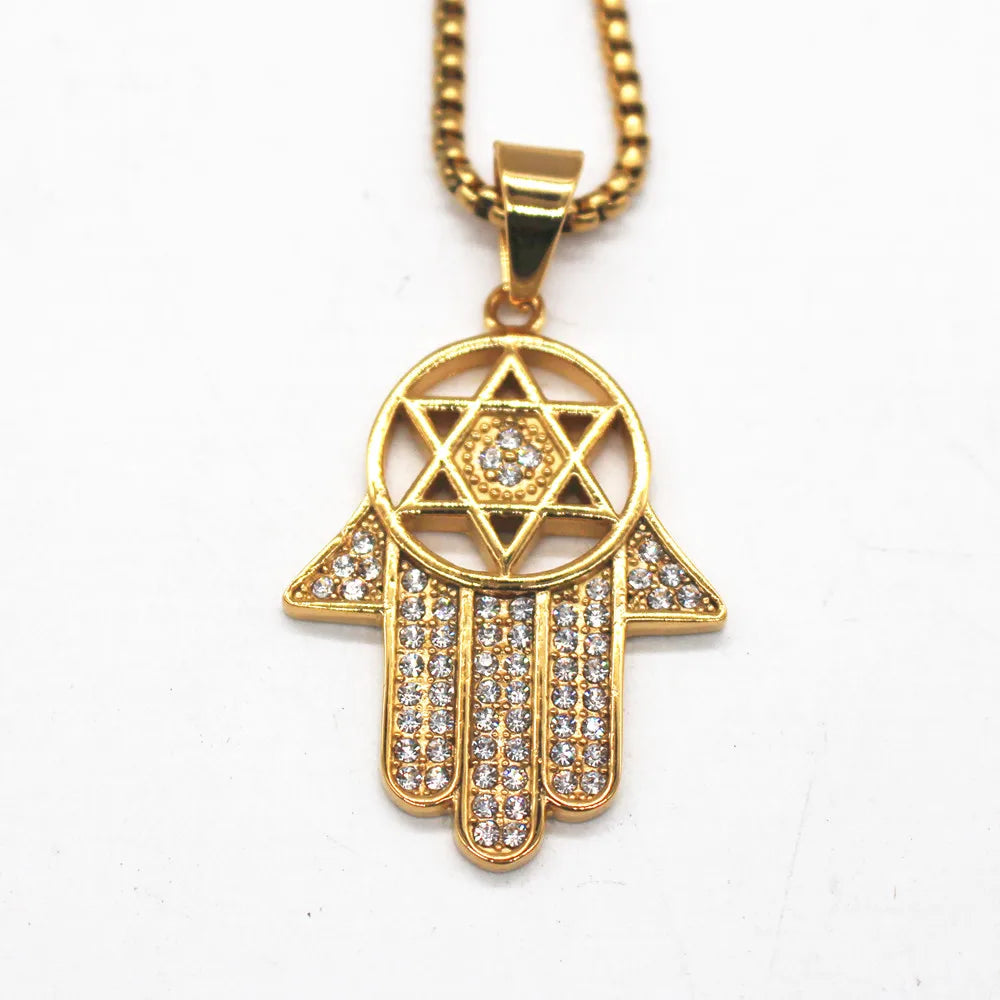 Kabbalah Jewish Pendant Necklace