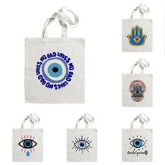 Turkey Blue Evil Eye Shoulder Bag