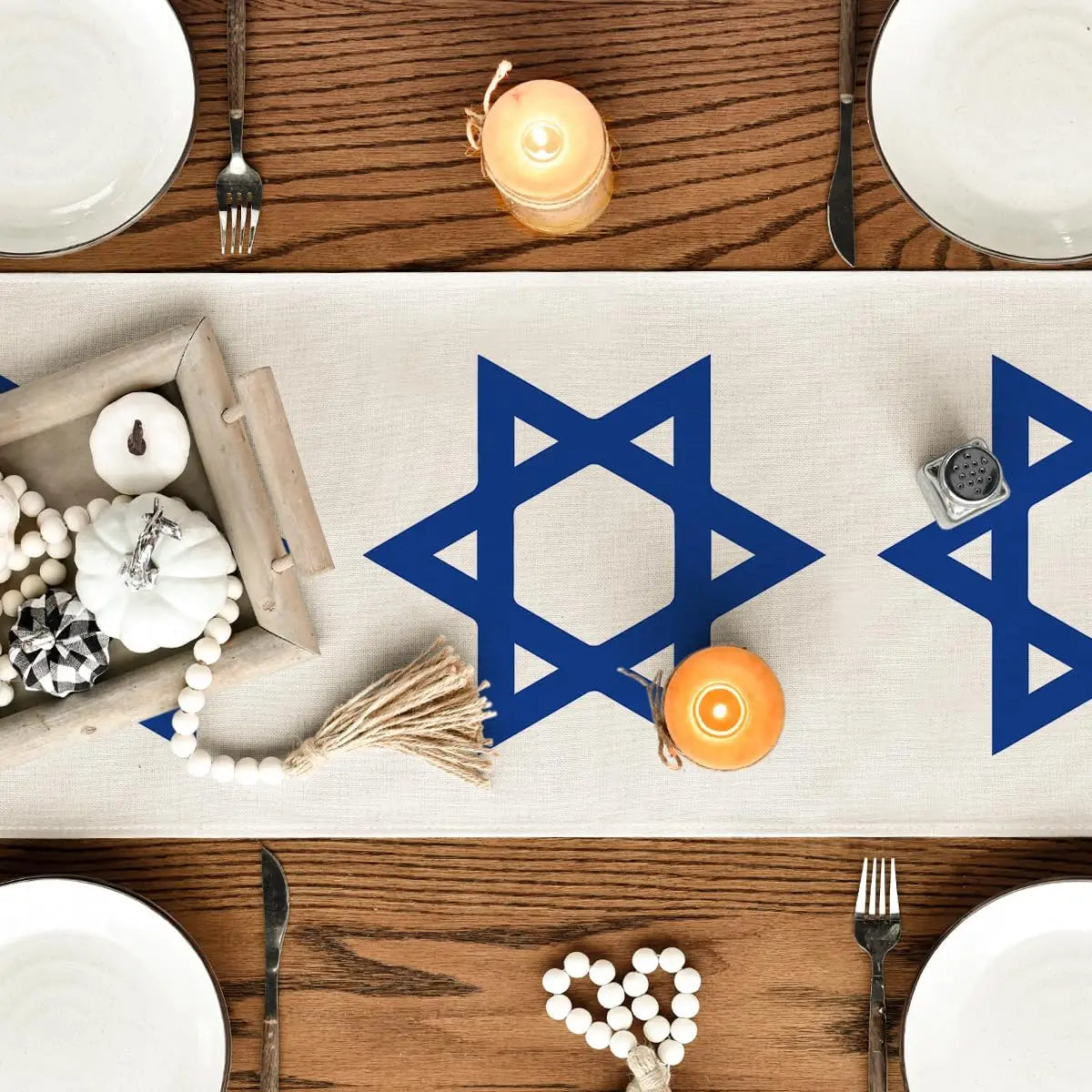 Yom Kippur Linen Table Runners