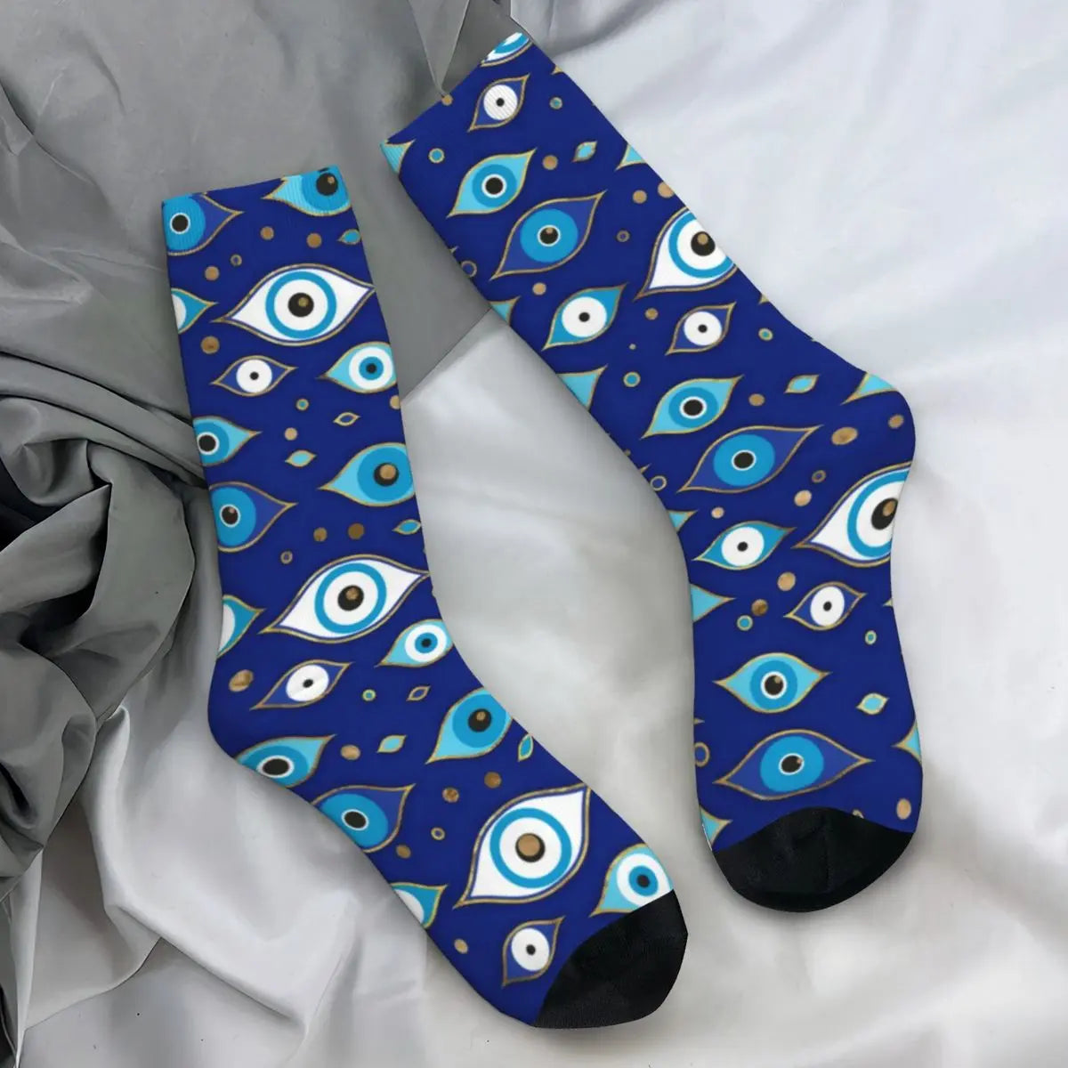 Evil Eye Pattern Socks