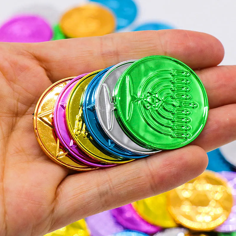 10pcs Colorful Pirate Coins