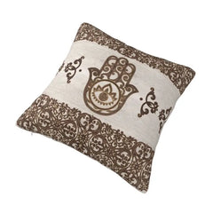 Fatima Hamsa Hand Cushion Covers - Evil Eye Velvet Pillow Case