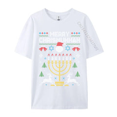 Merry Chrismukkah Ugly Christmas Sweater T-Shirt