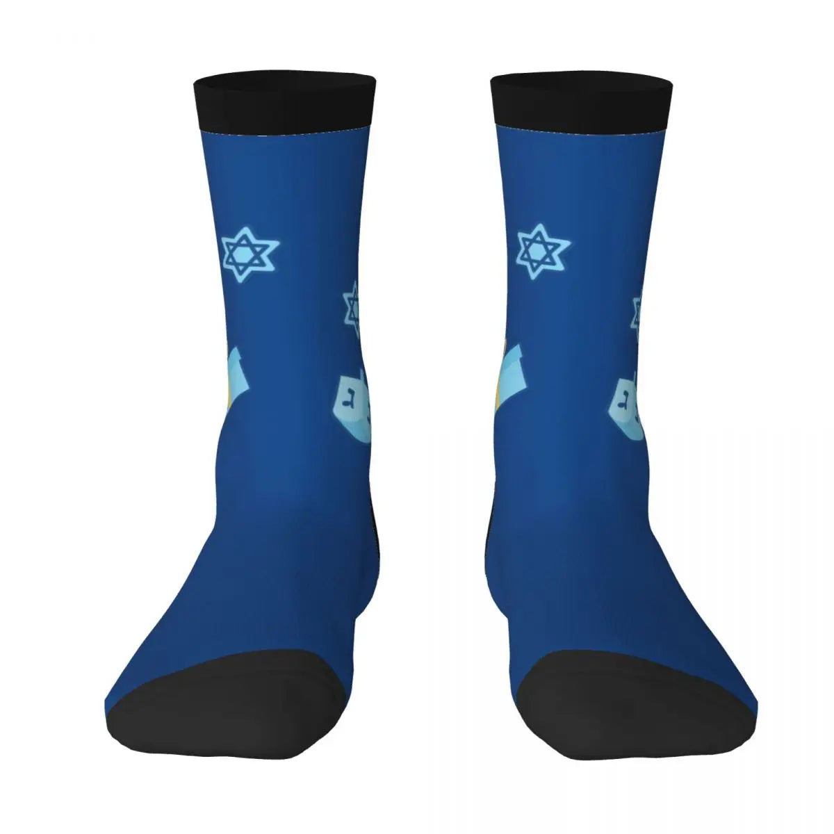 Dreidel Star of David Socks