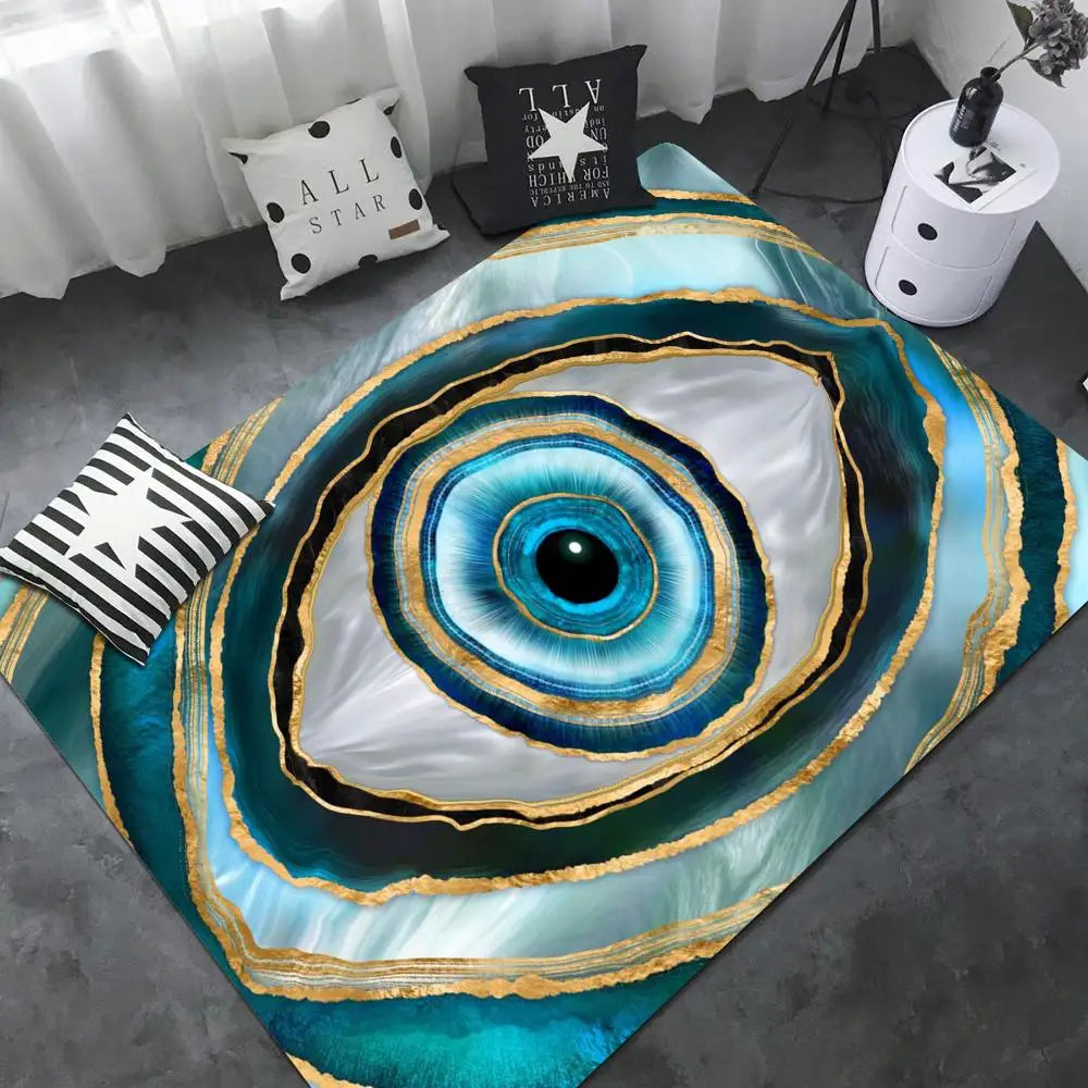 Evil Eye Floor Living Room Mat