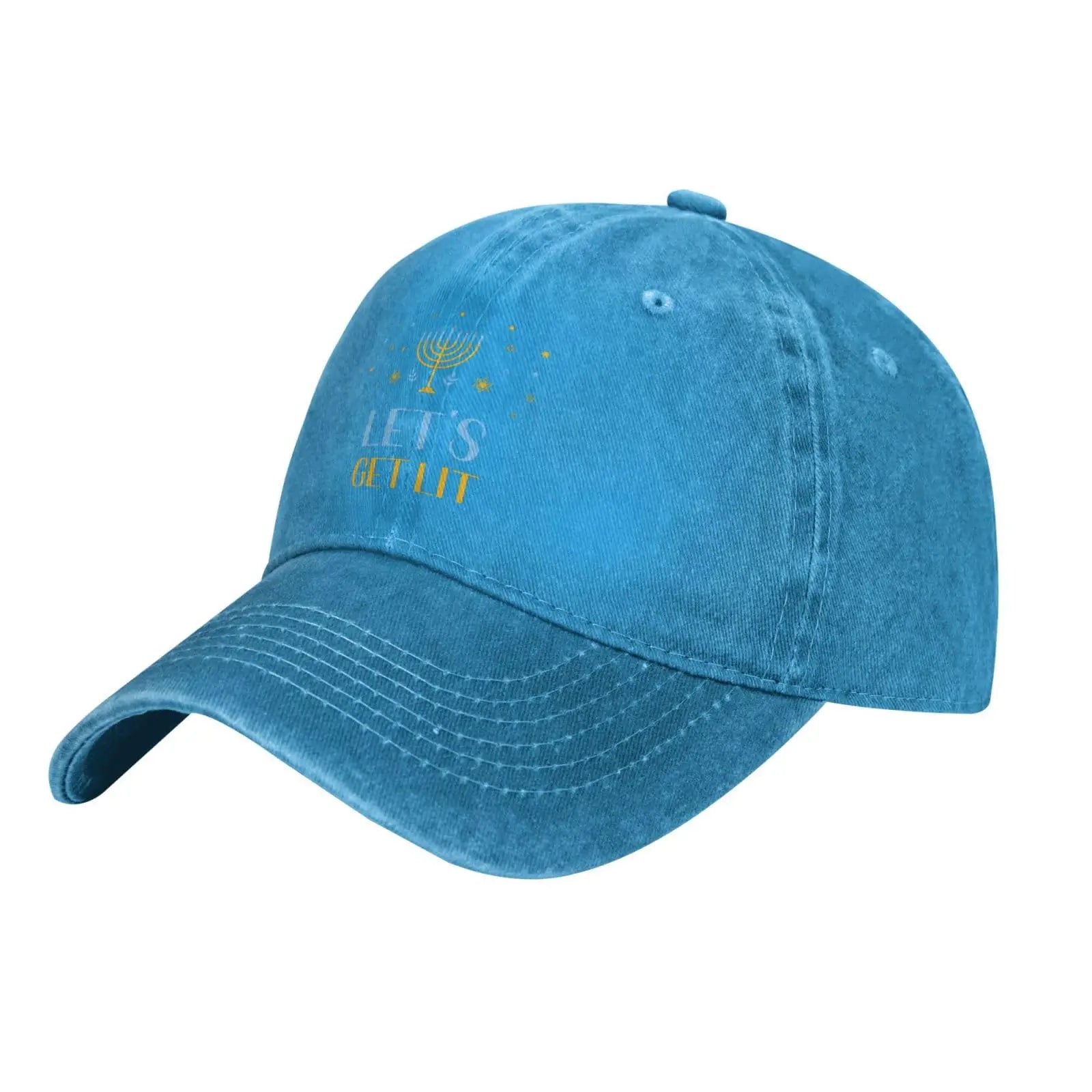 Funny Hanukkah Menorah Hiking Hat