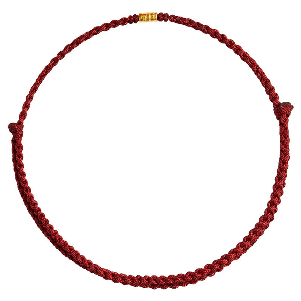 Red String Bracelet with Bead - Handmade Kabbalah Protection & Good Luck