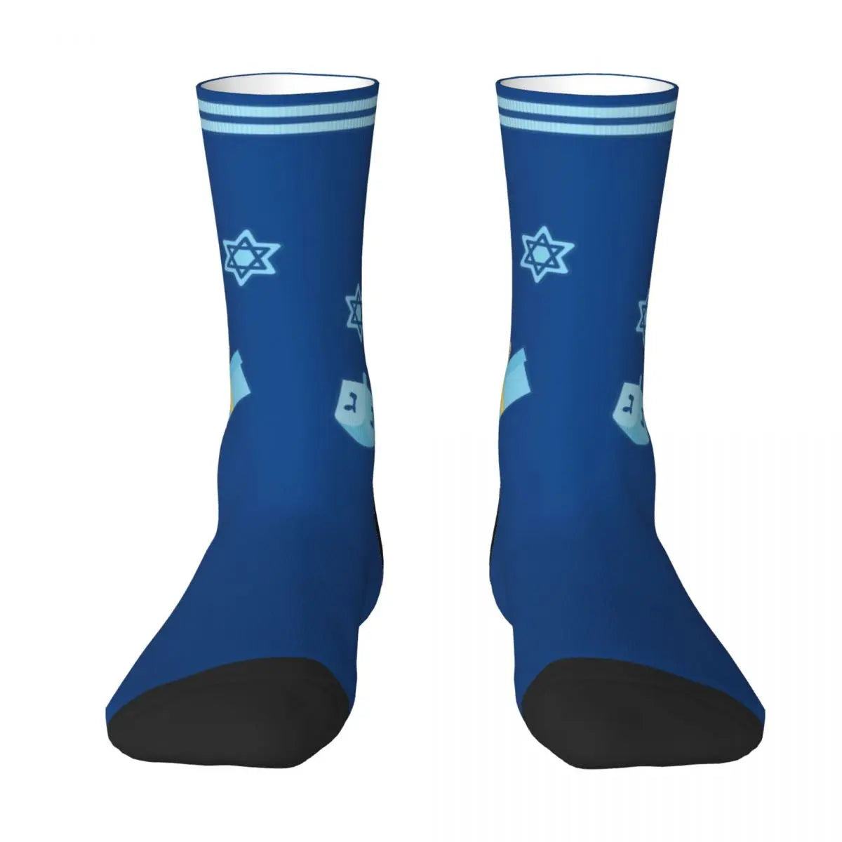 Dreidel Star of David Socks