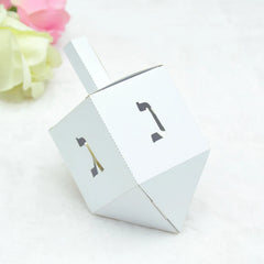 Dreidel-Shaped Hanukkah Gifts Candy Paper Box