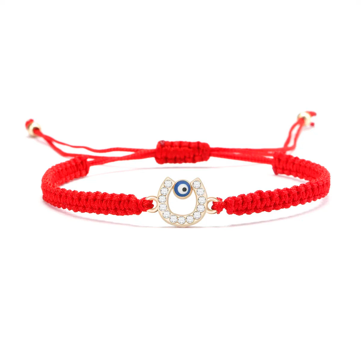 Kabbalah Hamsa Hand & Evil Eye Beaded Bracelet