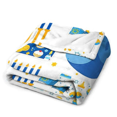 Hanukkah Decorations Blanket