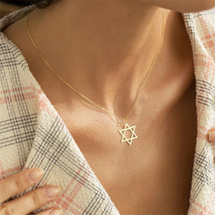 Star of David Talisman Necklace