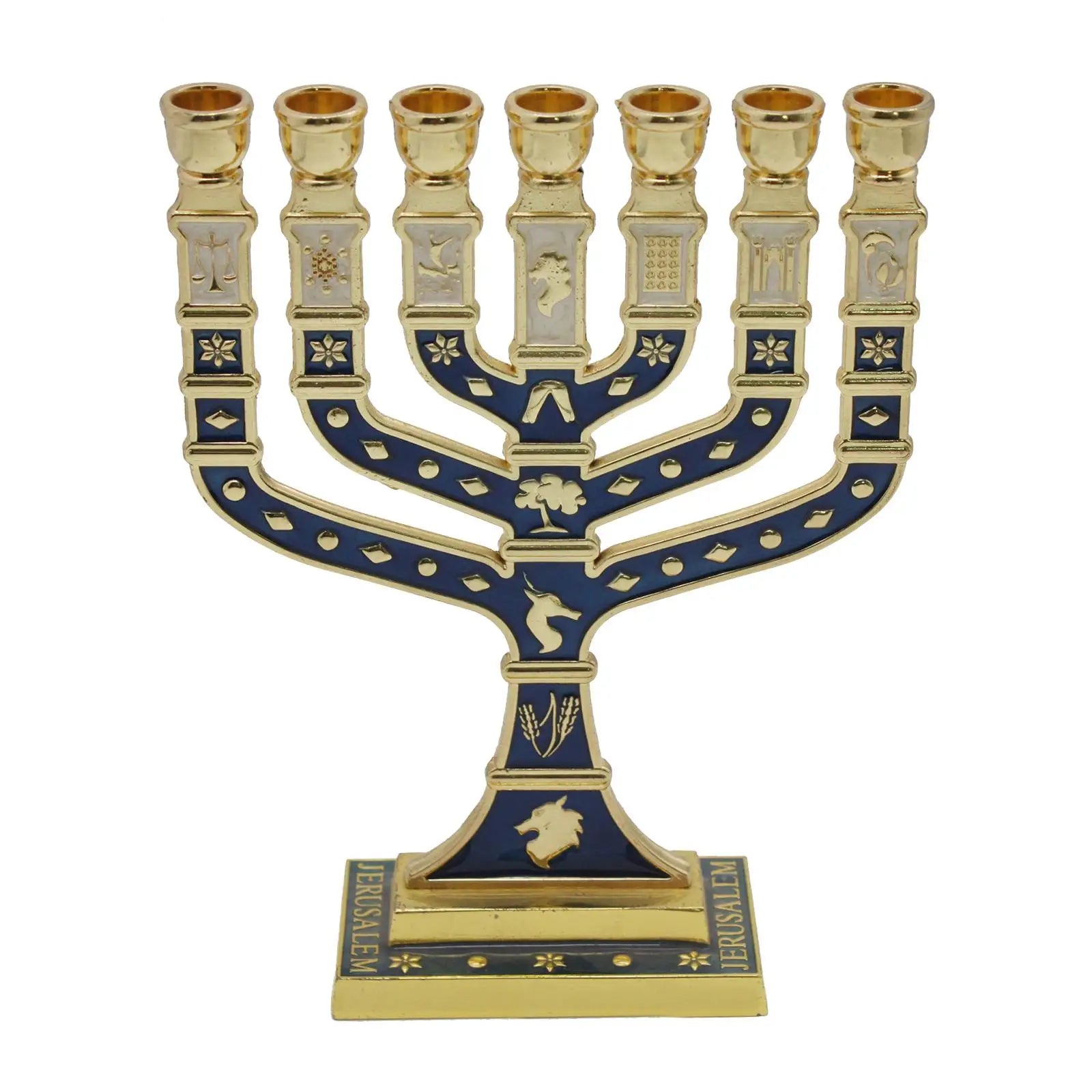 Menorah Tabletop Candle Holder