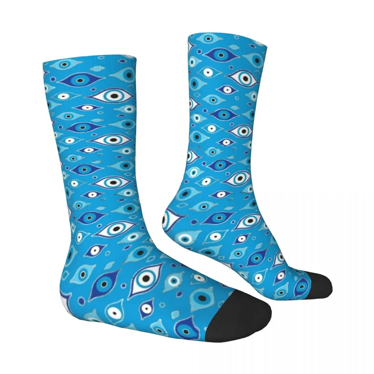 Evil Eye Pattern Socks