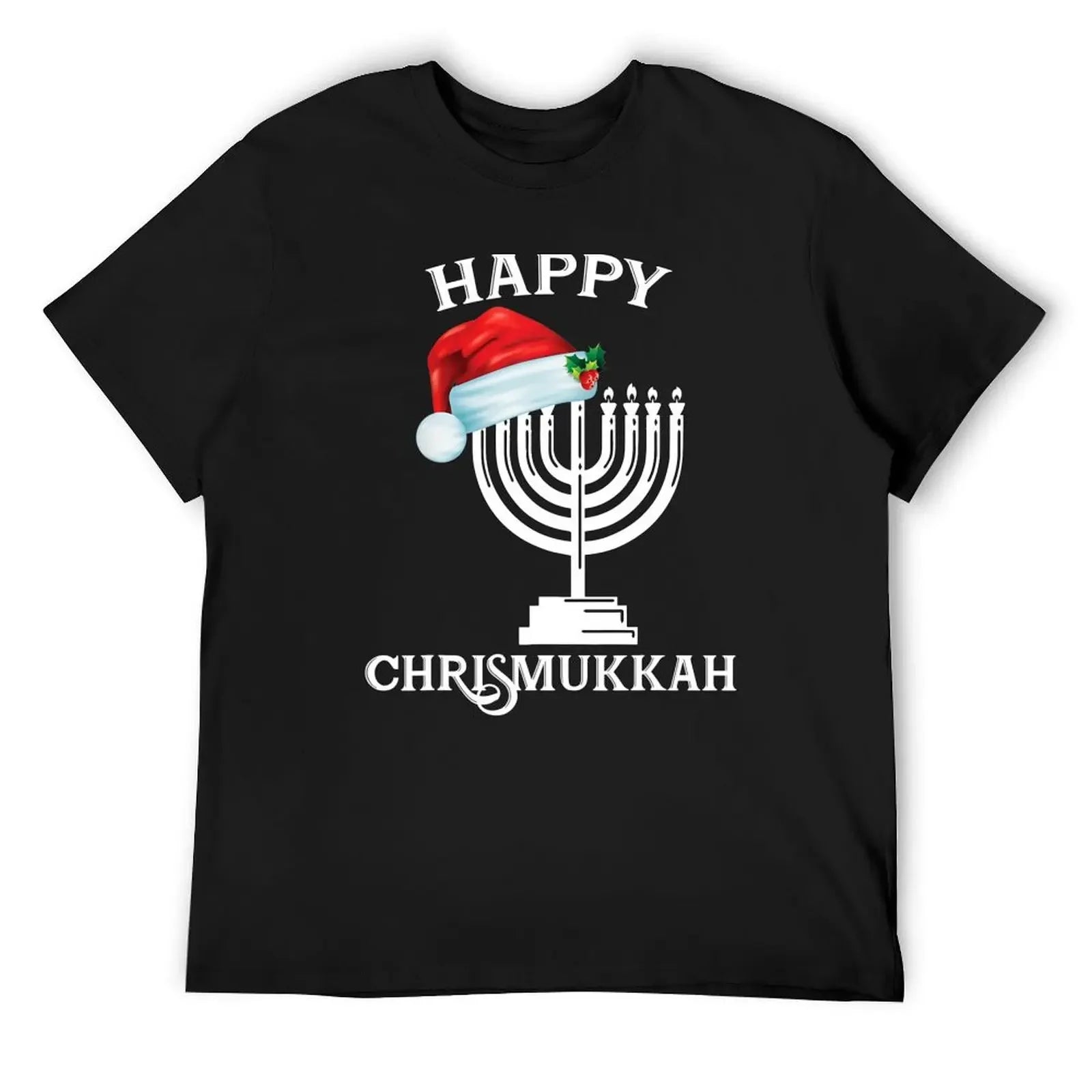 Happy Chrismukkah T-Shirt - Funny Hanukkah & Christmas Gift