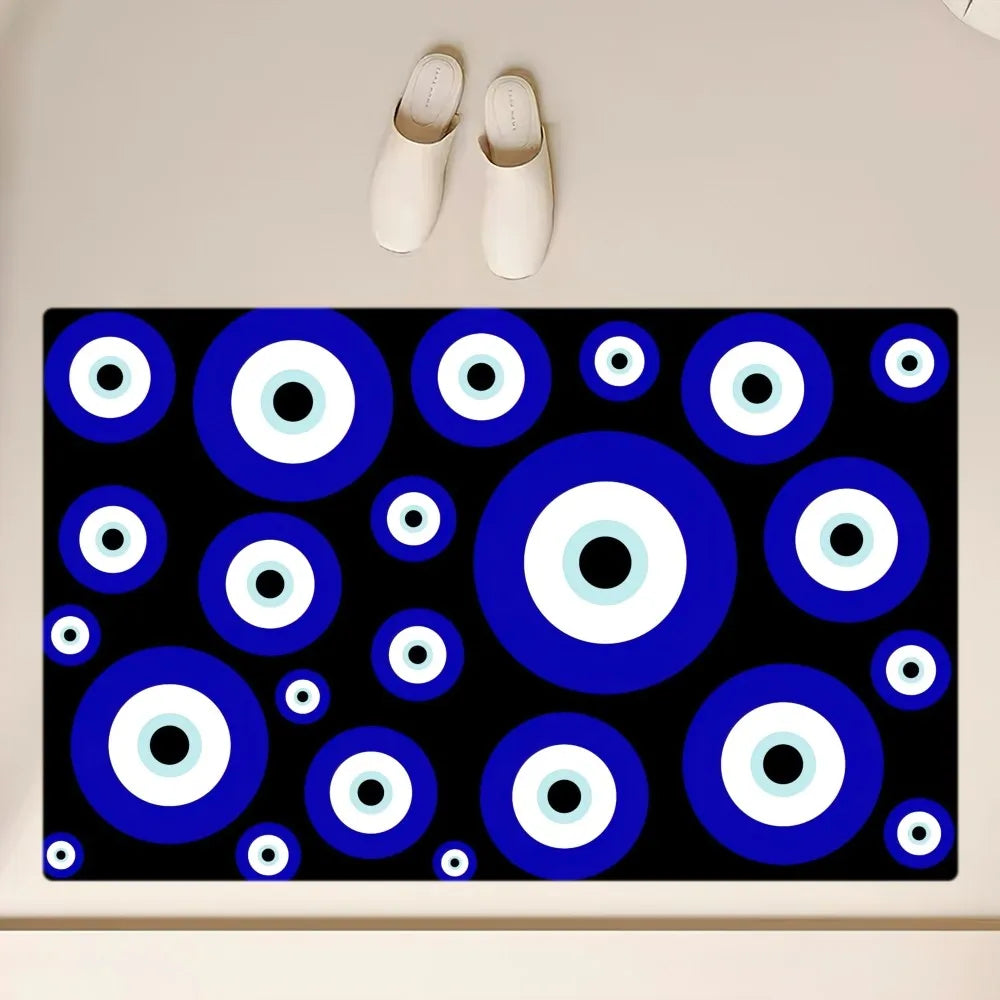 Evil Eye Floor Mat - Anti-slip Home Decor