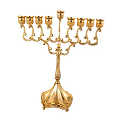 9-Branch Candle Holder Hanukkah Menorah Candelabrum