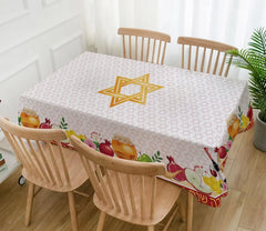 Rosh Hashanah New Year Table Cover