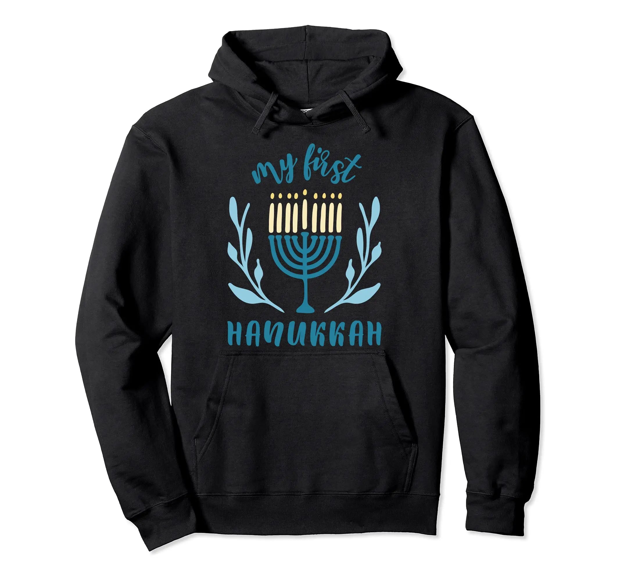 Happy Hanukkah Pullover Hoodie