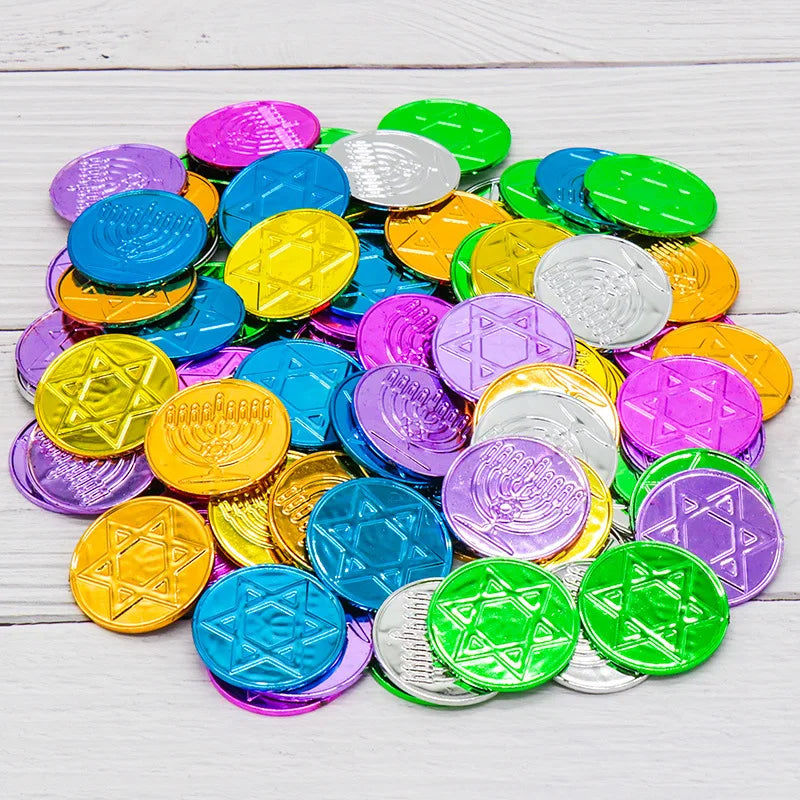 10pcs Colorful Pirate Coins