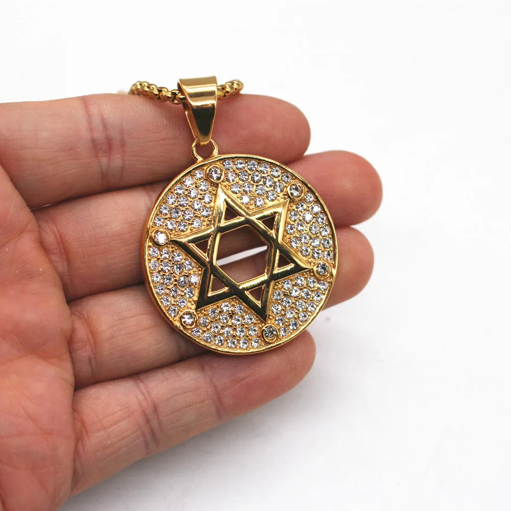 Kabbalah Jewish Pendant Necklace