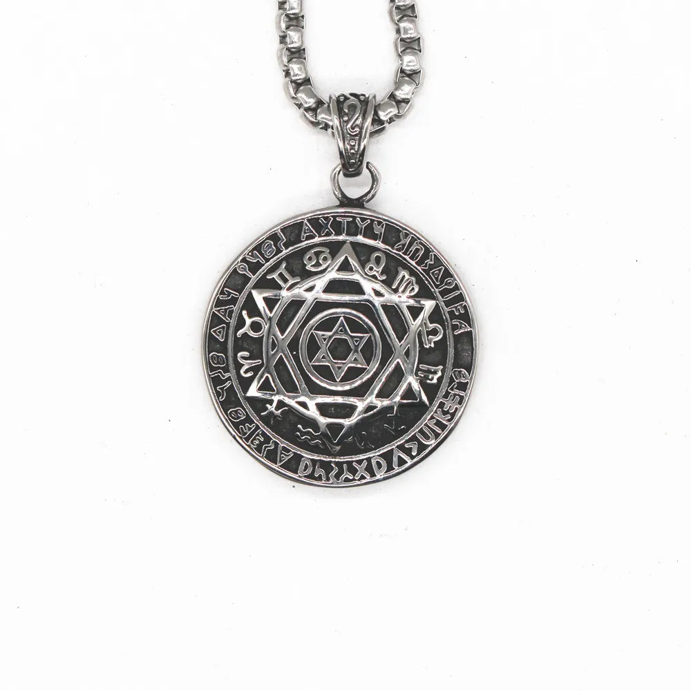 Kabbalah Jewish Pendant Necklace