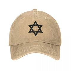 Star of David Baseball Cap - Flag of Jerusalem Classic