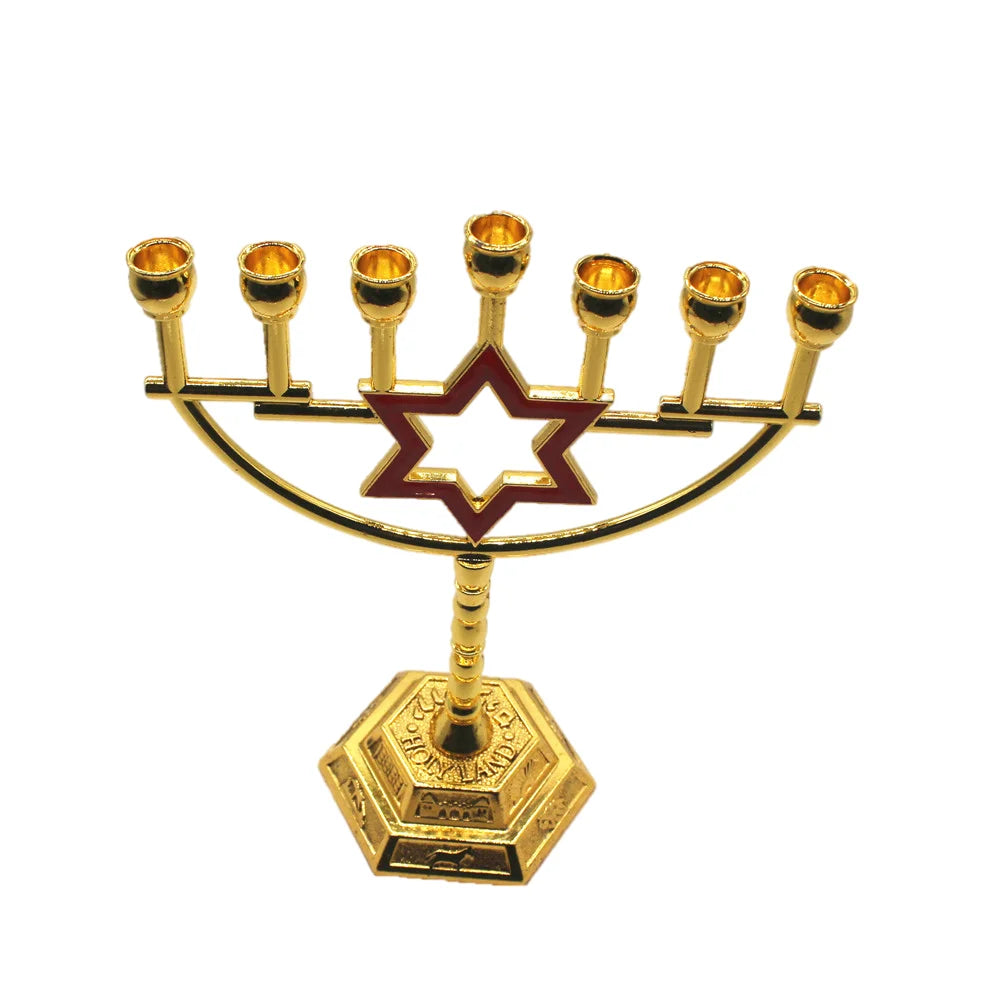 David Star 7 Branch Menorah