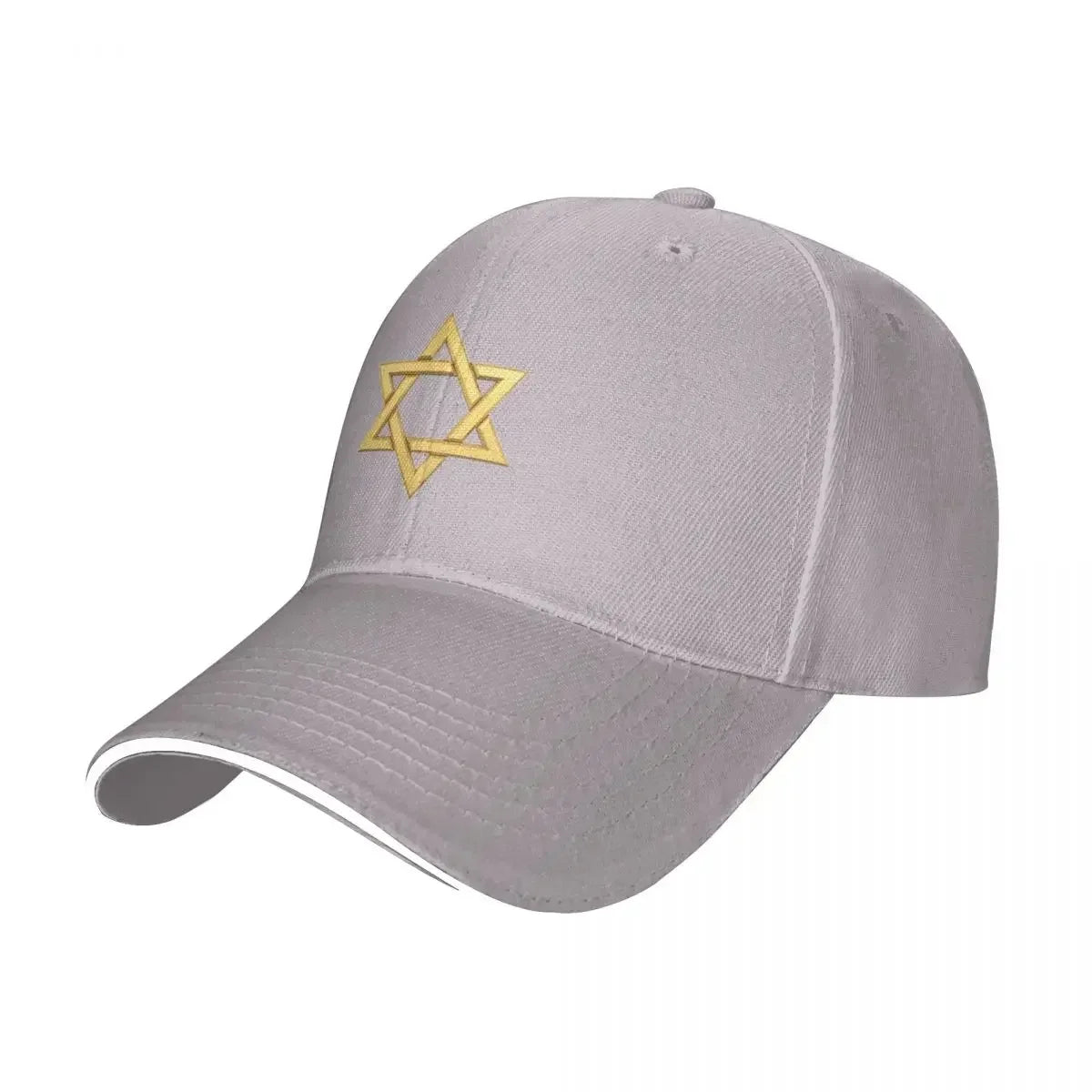 Star of David Baseball Cap - Luxury Brand Adjustable Travel Hat