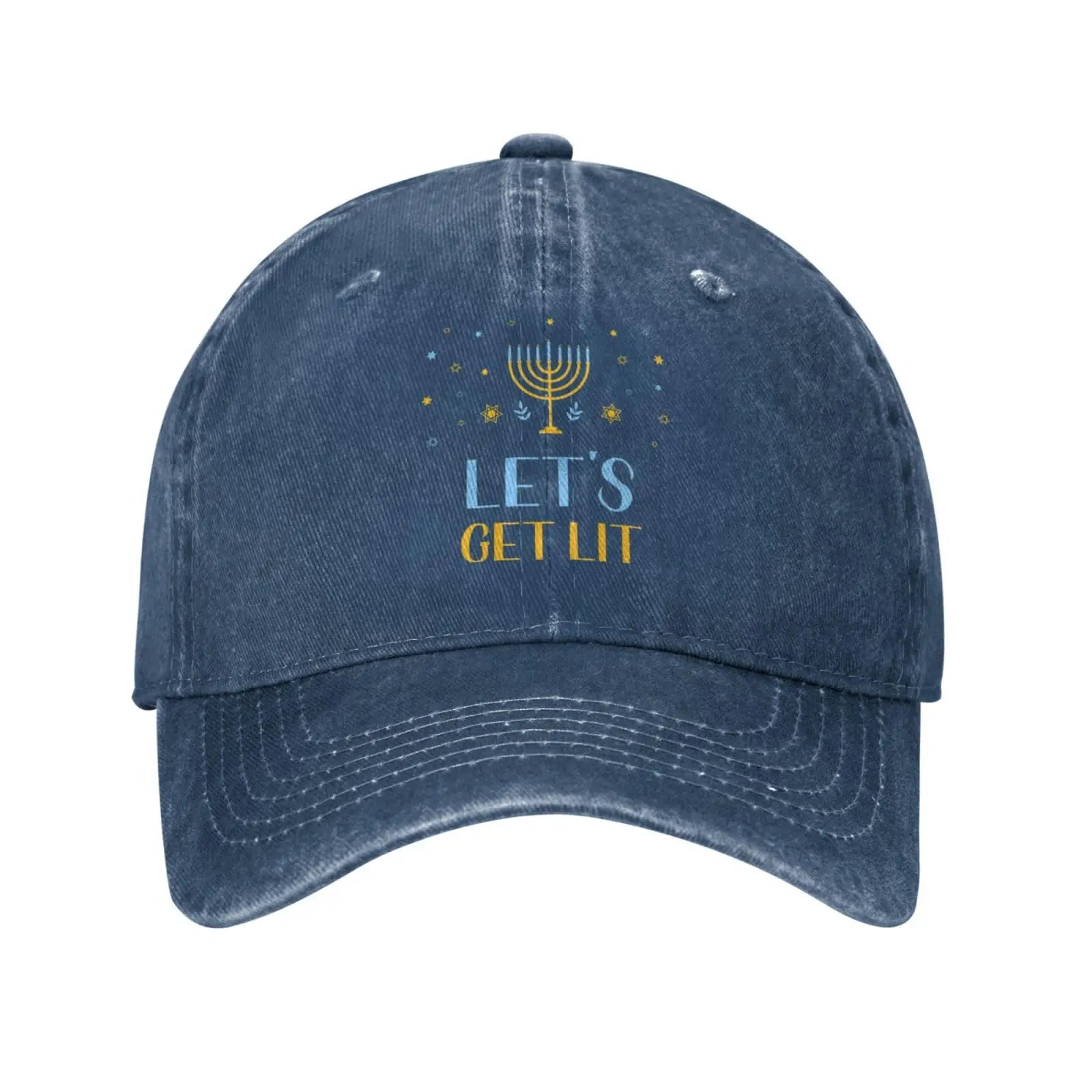 Funny Hanukkah Menorah Hiking Hat